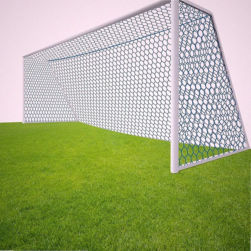 24X8Ft Soccer Goal Net,Professional Blue Heavy Duty Replacement