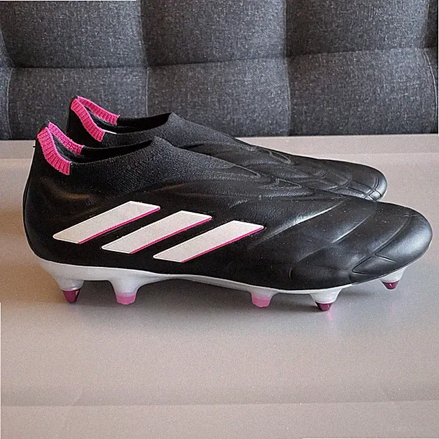 $280 Adidas Copa Pure+ SG Soccer Cleats Black Pink Men's Sz 8 / Women's 9 HQ8881