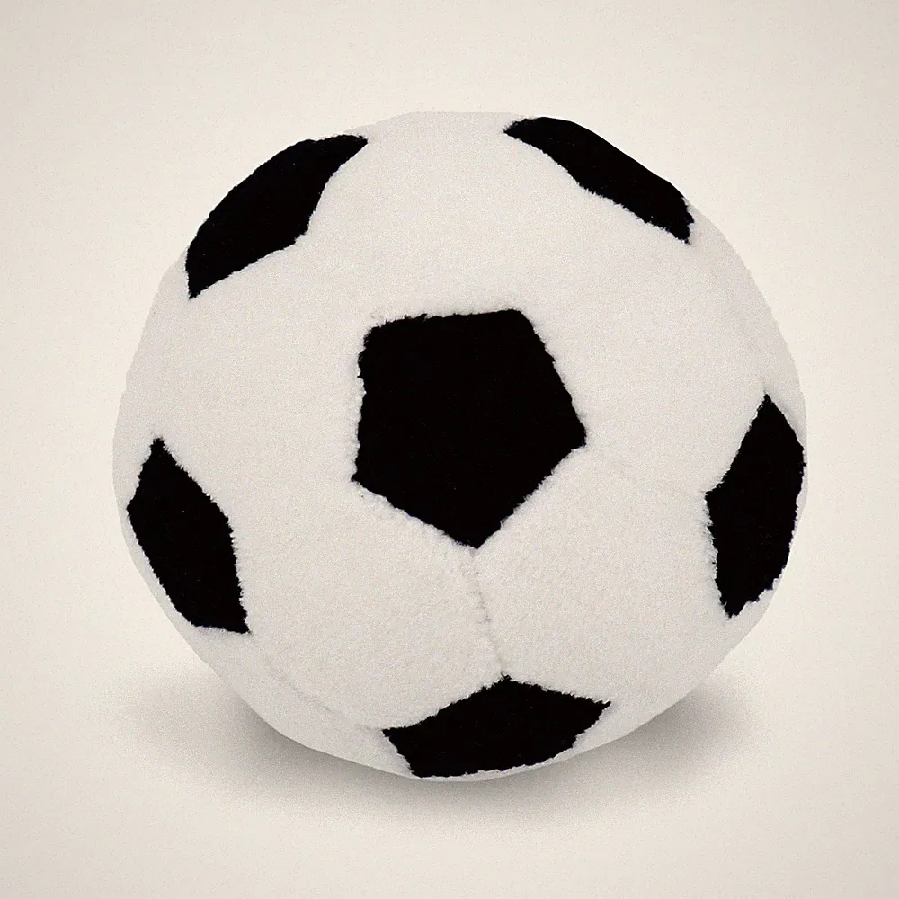 3" My First Soccer Ball - Plush Baby Rattle Toy - Safe Soft Sports Toy for In...