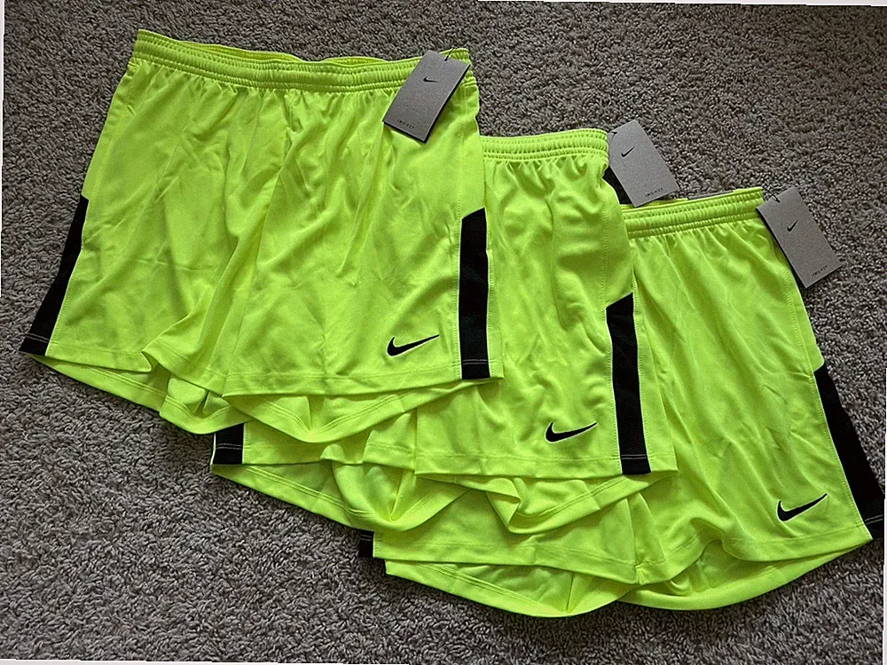 3 pairs - Nike Dri-Fit League Knit II Women's soccer shorts M