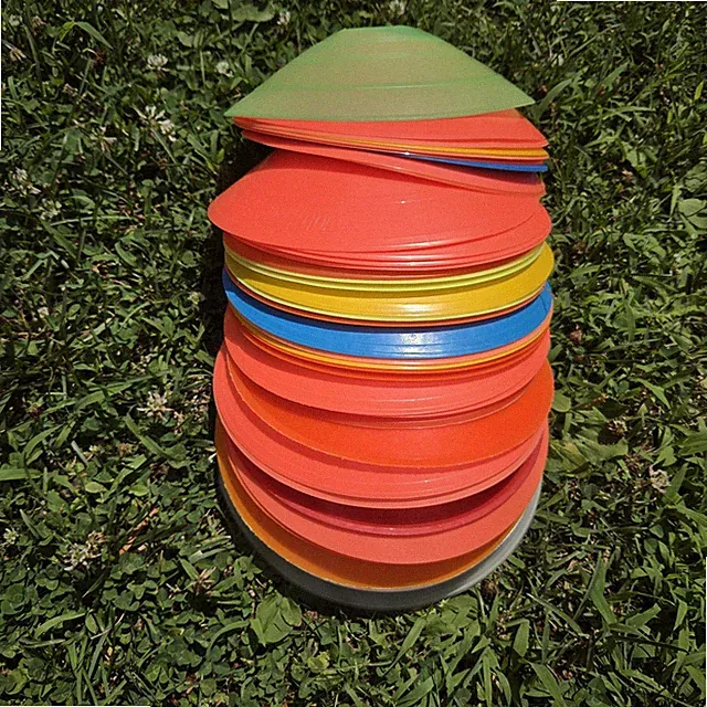 30 Soccer Cones - Used - Multiple Colors - Good Quality