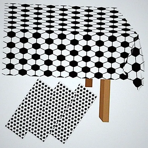 3PCSs Football Table Covers Disposable Rectangle for Sports Soccer Tablecloth