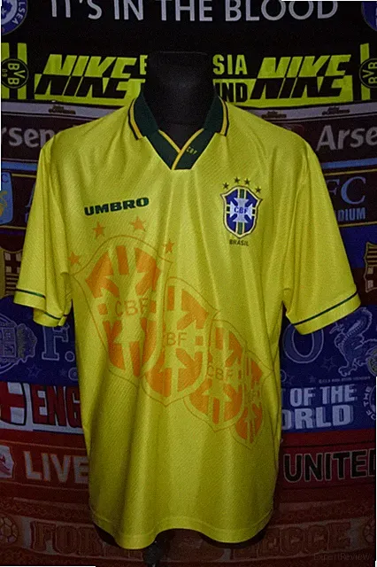 4.5/5 Brazil (Brasil) adults XL/XXL 1994 home football shirt jersey soccer