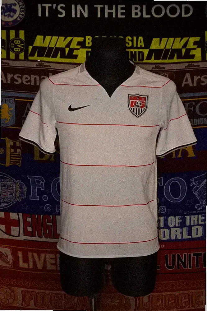 4.5/5 USA adults S 2008 home football shirt jersey trikot soccer