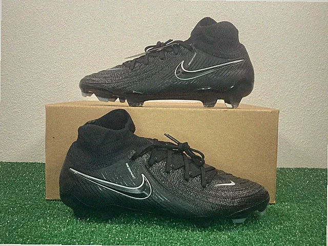 4 Men/5.5 Women - Nike Phantom Luna II Elite FG Black Soccer Cleats NEW FJ2572