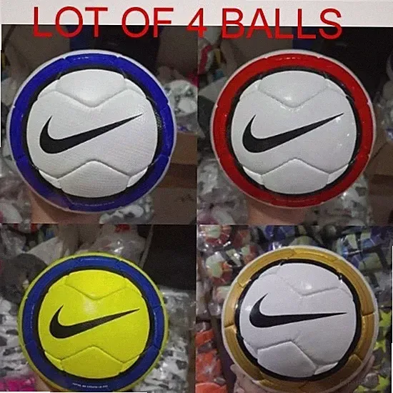 4 RARE NIKE TOTAL 90 AEROW PREMIER LEAGUE SWIFT 2005-06 Soccer Ball Size 5