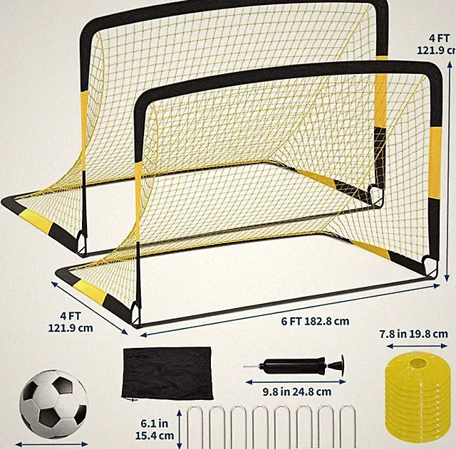 4 Sizes Soccer Rebounder Net Portable Soccer Training Equipment Football Trainer