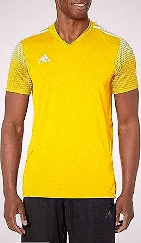 $40 Adidas Men's Regista 20 Jersey - Team Yellow/White - Small - New With Tags