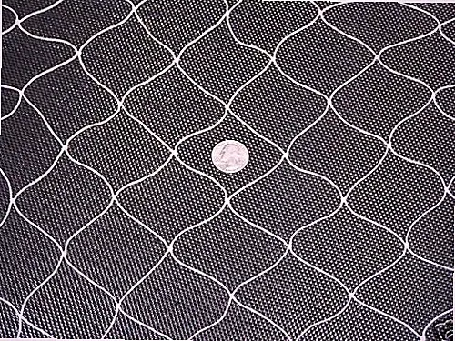 40' x 5' Soccer Basketball Softball Barrier Nylon Net Lightweight Net 2" Mesh #7
