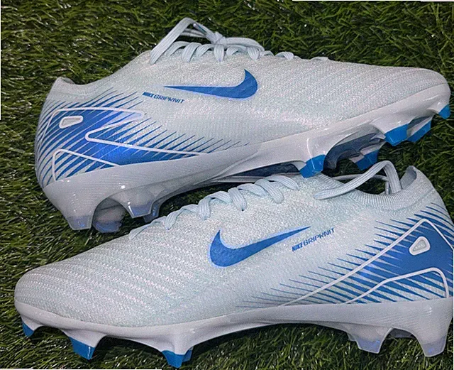 6.5 Men/8 Women - Nike Zoom Mercurial Vapor 16 Elite FG Blue Soccer Cleats NEW