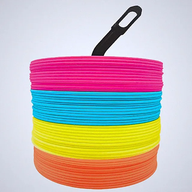 6 Inch Flat Cones, Spot Markers, Soccer Cones, Field Court Markers, Sit Spots...