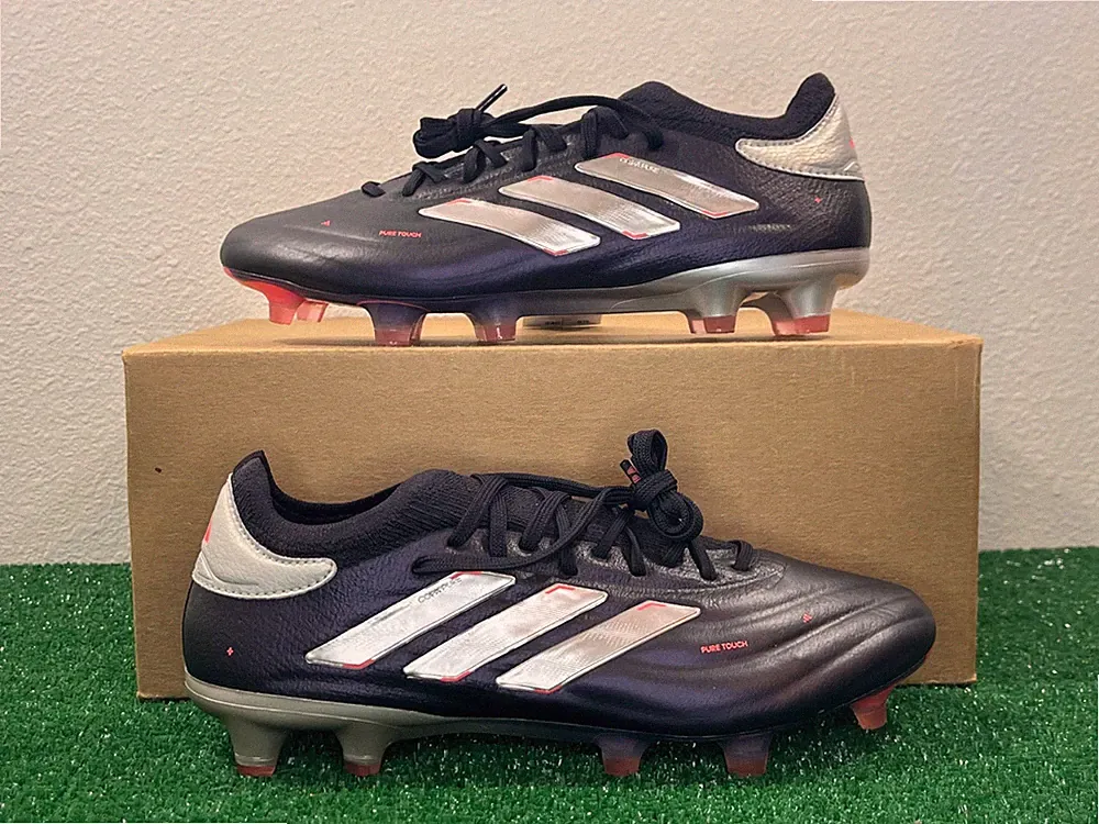 6 Men/7 Women - Adidas Copa Pure 2 Elite FG Knit Black Soccer Cleats NEW IG6398