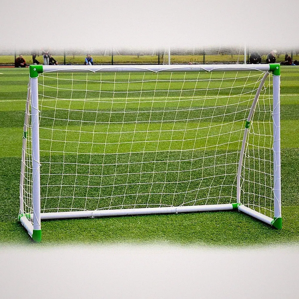 6' x 4' Football Soccer Goal Frame W/Net Sports Ball Training Sets