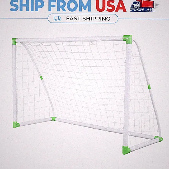 6' x 4' Portable Football Soccer Goal Net Backyard Soccer Goal Training Gate Set