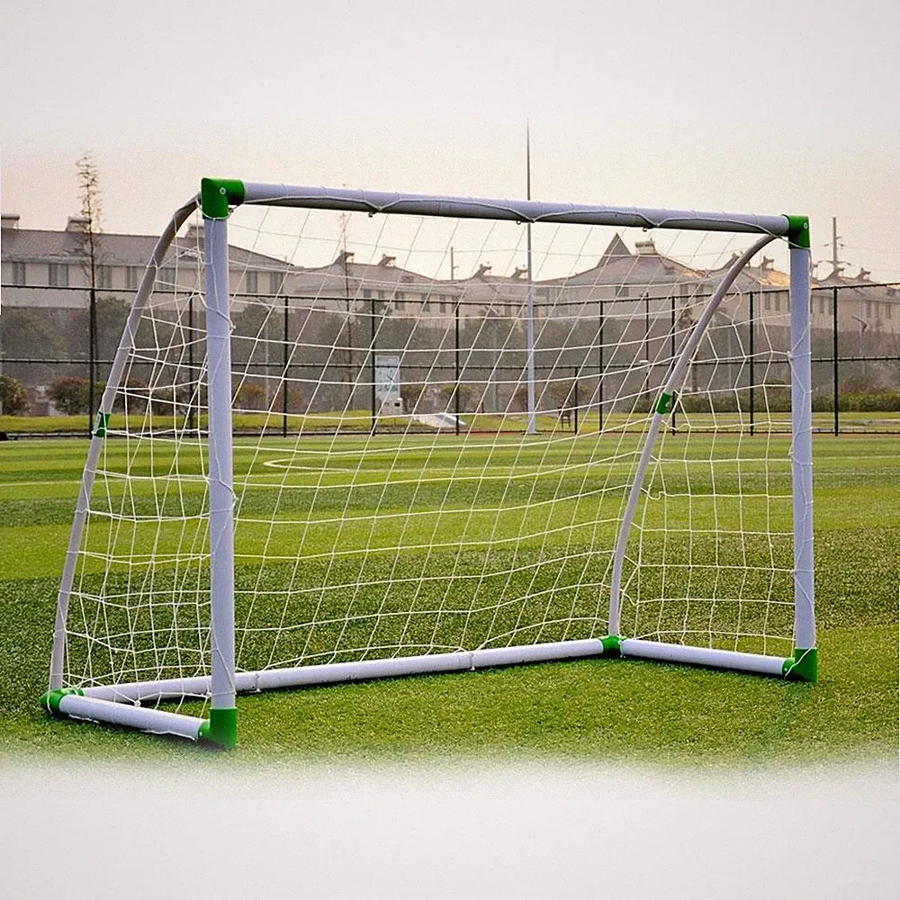 6' x 4' Portable Soccer Goal Net Backyard Football Soccer Goal Training Set