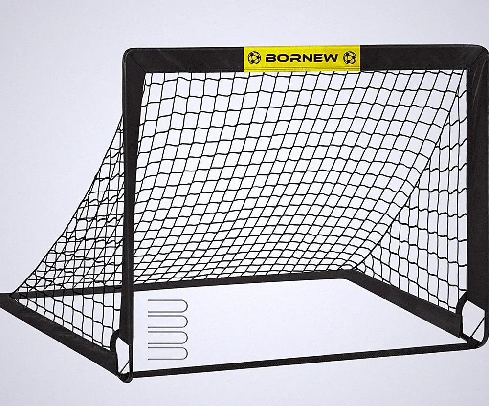 6x4 & 4x3 ft Portable Pop Up Soccer Goals for Kids Backyard Indoor Use