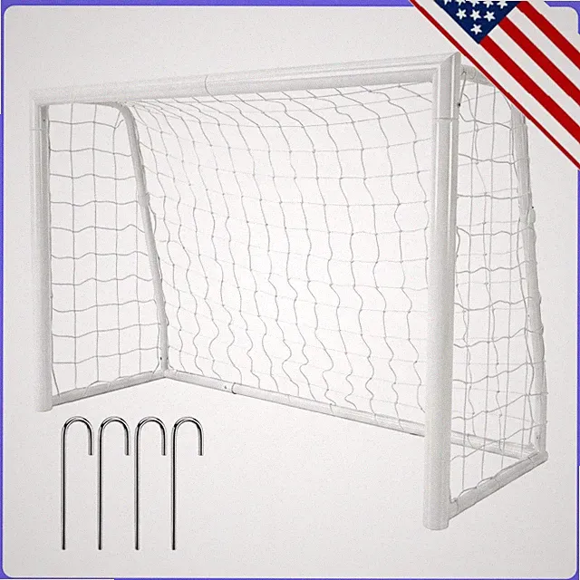 6x4 FT Soccer Goals for Backyard, Portable Football Goal for Competitive Play