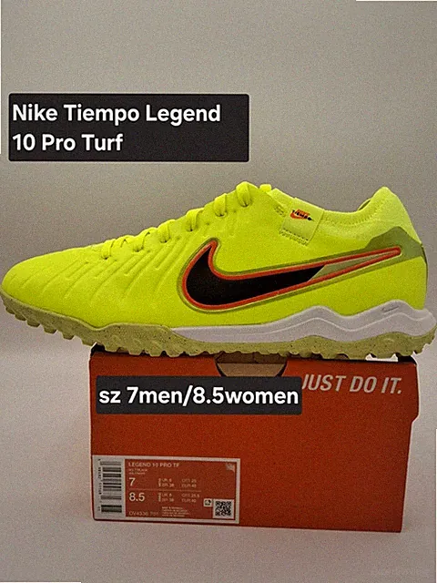 $75 Nike Tiempo Legend 10 Pro Turf sz 7men/8.5women