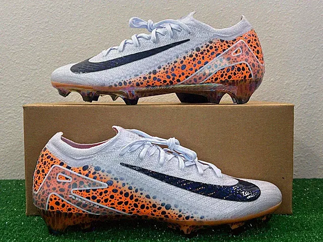 8 Men/9.5 Women - Nike Zoom Mercurial Vapor 16 Elite FG OLY Safari Soccer Cleats