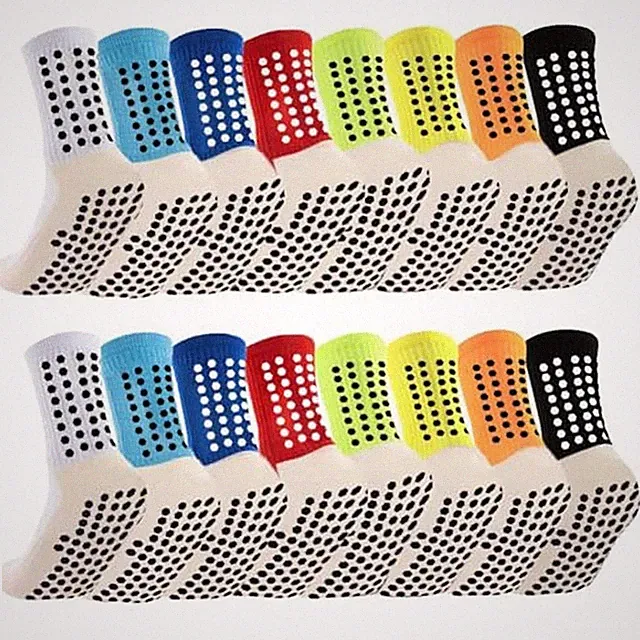 8 Pairs Kids Grip Soccer Socks, Non Slip Socks for 6-12 Years Old Kids, Anti...