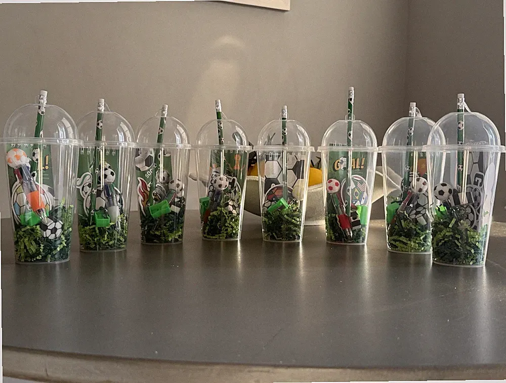 8 Soccer Theme Party Favors - Perfect for Kids Birthday, Soccer Event