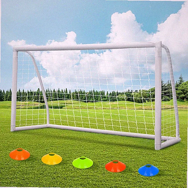 8 x 6 FT Soccer Goals for Backyard, Portable PVC Soccer Goal with 68mm Frame,...