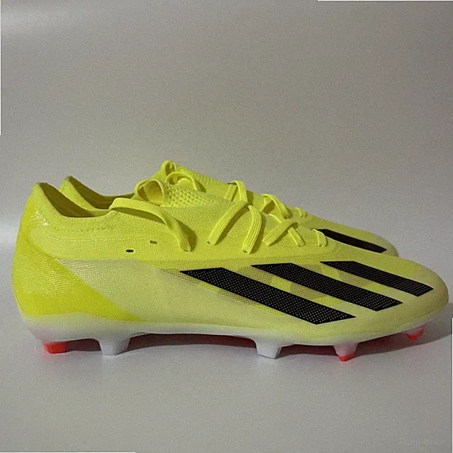 adidas $150 Men’s 12 X CRAZYFAST PRO FG SOCCER CLEATS Solar Yellow IG0601 NEW