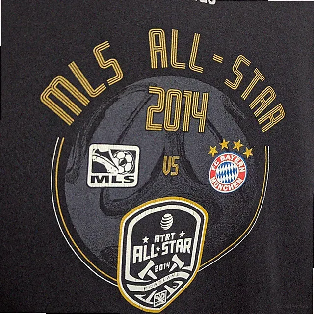 Adidas 2014 MLS All-Star vs Bayern Munich Soccer T-Shirt