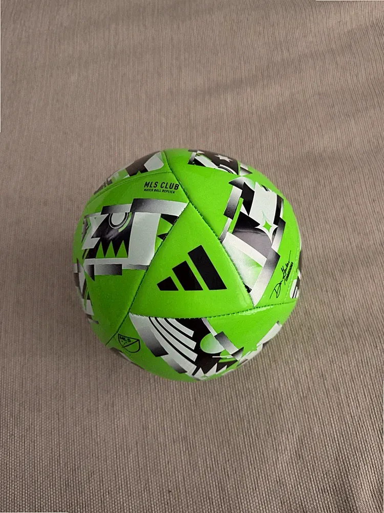 Adidas 2024 MLS Club Soccer Ball - Solar Green/Black/White Size 4 IP1627