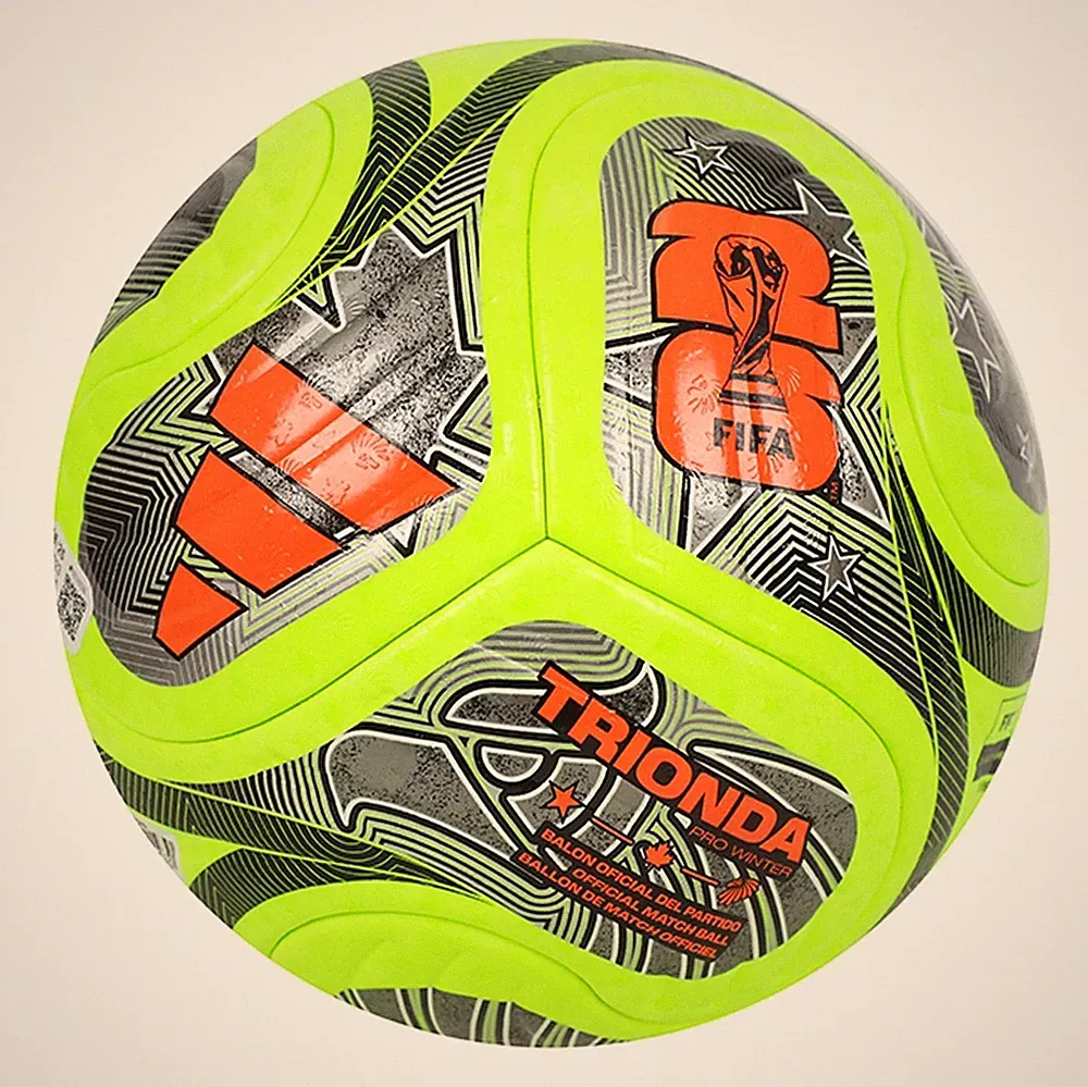 Adidas 2026 FIFA World Cup Trionda Pro Winter Soccer Football Ball JD8023 Size 5
