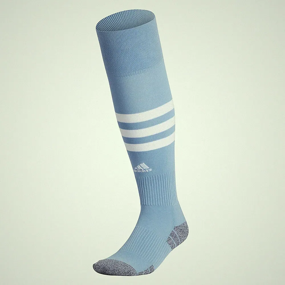 adidas 3-Stripe Hoop Soccer Socks for Boys, Girls, Men and Women (1-Pair), Team