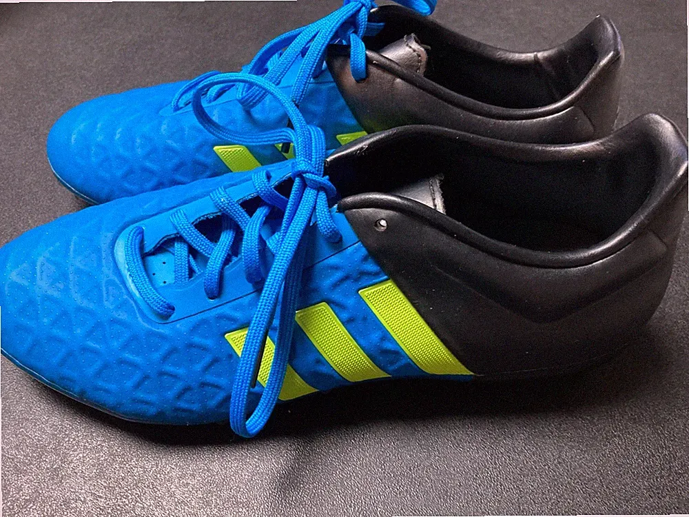 adidas Ace 15.2 FG/AG - Royal/Yellow/Black Soccer Cleats Mens Size 7.5