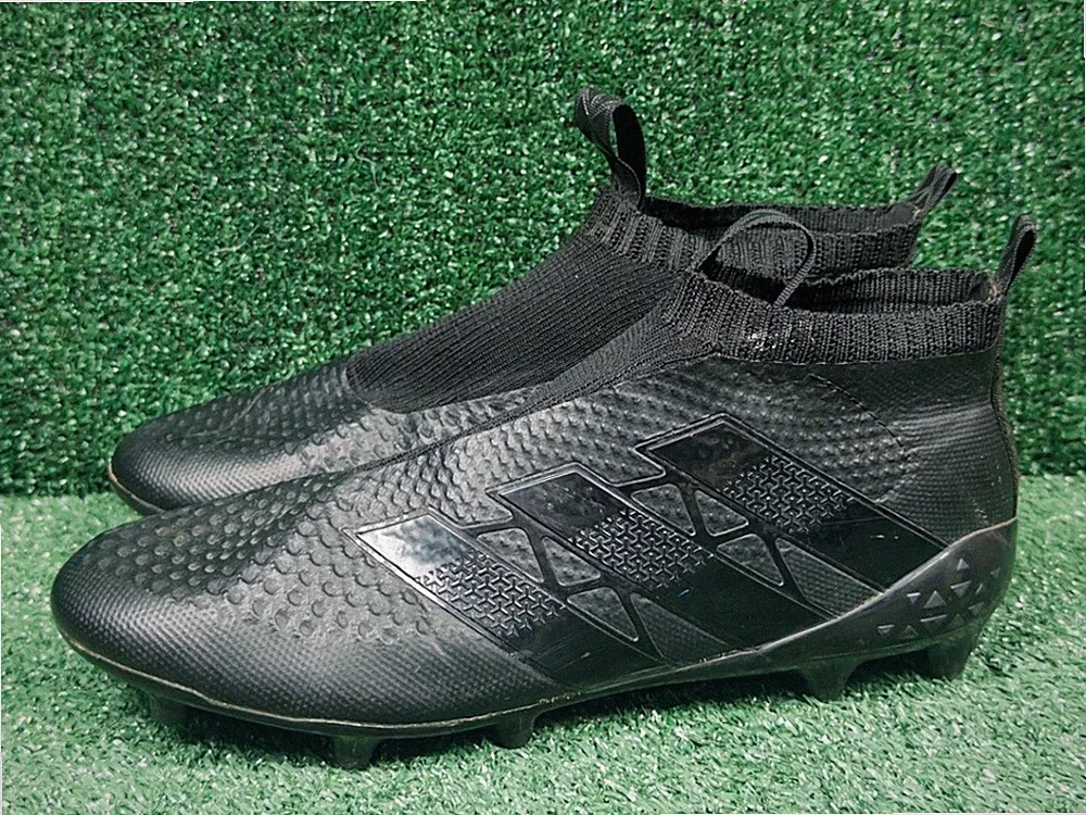 Adidas ACE 16+ Purecontrol FG/AG Soccer Cleats All Black Size 11 US