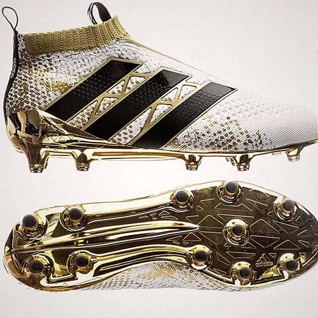 Adidas ACE 16+ Purecontrol FG Gold Stellar Pack – Limited Edition Laceless Socce