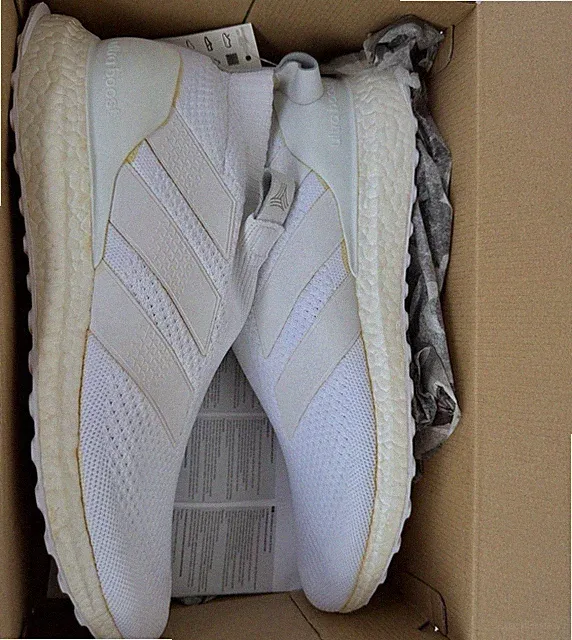 adidas Ace 16+ PureControl UltraBoost Primeknit Slip-On Triple White AC7750