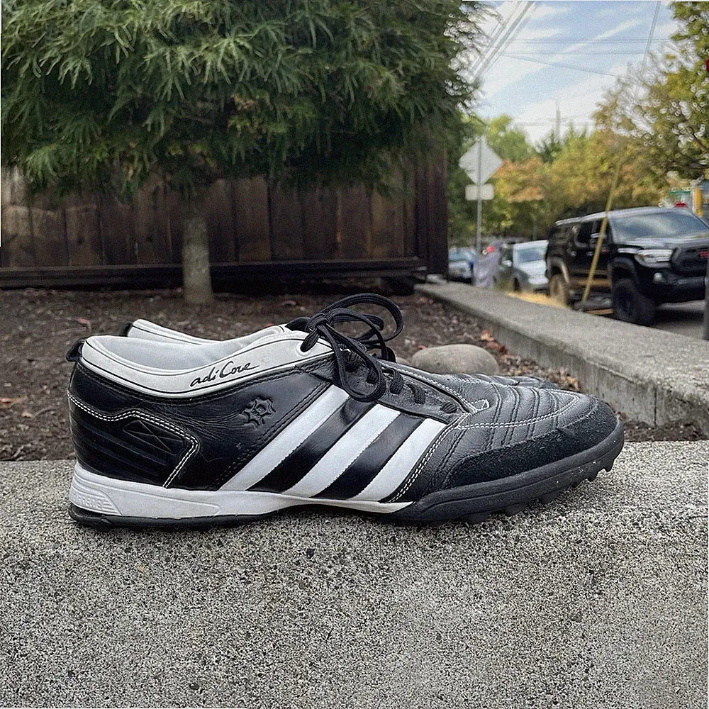 Adidas adiCore II TRX TF Turf 2009 Leather Football Soccer Shoes US 10.5