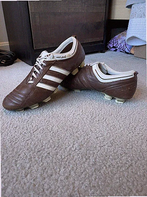 Adidas Adipure II TRX FG - US Size 11.5 Brown/White K-Leather SUPER RARE