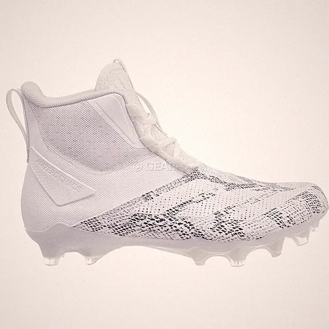Adidas Adizero Chaos Exotic Speed Lineman Mens High Top Football Cleats White