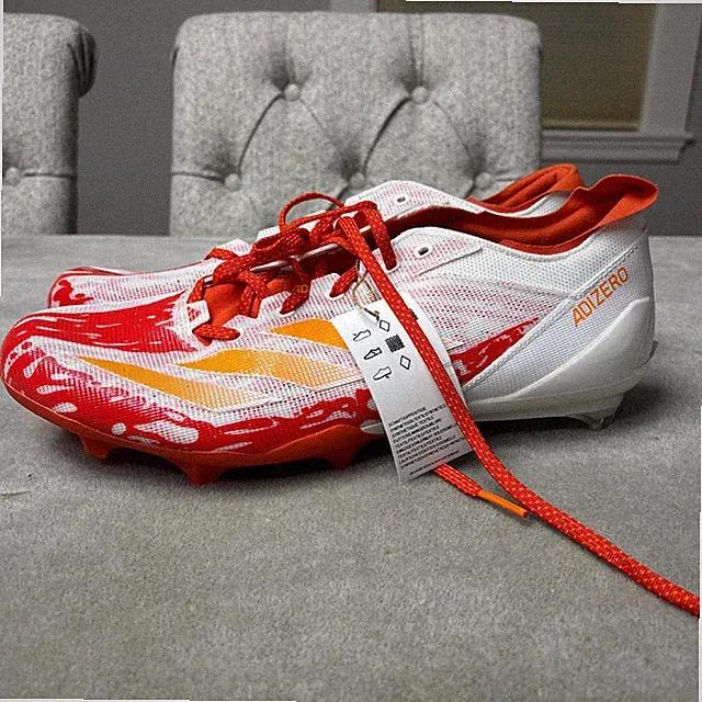 Adidas Adizero Electric Speed 'Juice Pack Orange' Football Cleats Men's Size 14