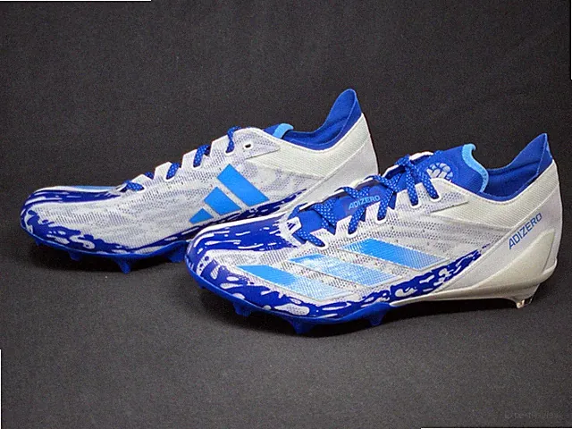 adidas Adizero Electric Speed Men Multi Sz Blue White Football Cleats IE4418 NBY