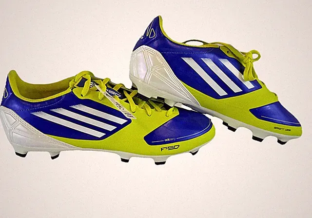 Adidas adizero F30 TRX FG Women's Size 8 Soccer Cleats G64870 Blue White Lime