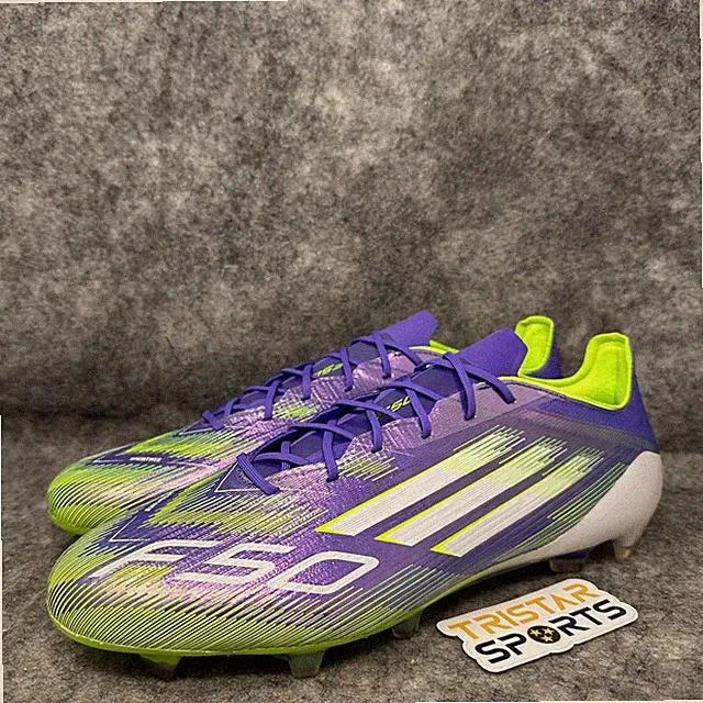 Adidas Adizero F50 Elite FG Soccer Cleats Mens 12.5 Purple Radiant Blaze JH7615