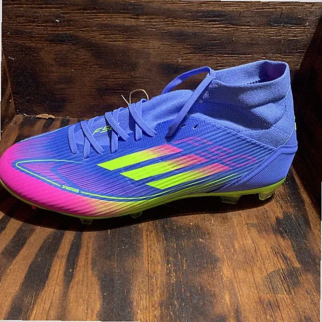 Adidas Adizero F50 League FG/MG NBY Blue IH3862 Soccer Cleats Women Size 11