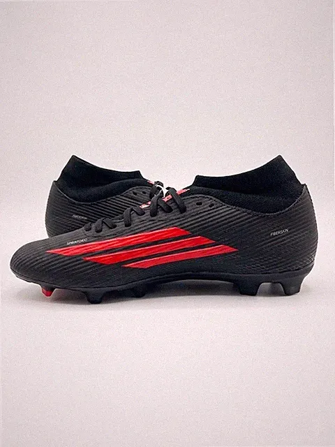 Adidas Adizero F50 League FG MG Stealth Victory Pack Soccer Cleats Black Red