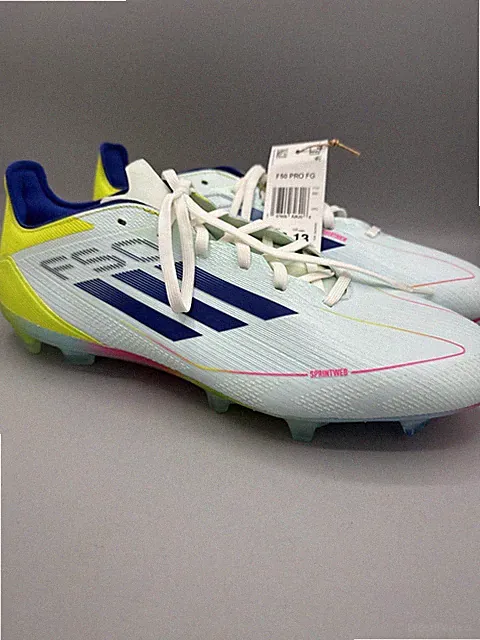 adidas Adizero F50 Pro FG Stellar Icon Soccer Cleats IH0117 Men's Size 12