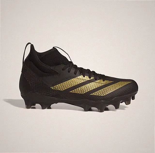 Adidas Adizero Impact Football Cleats Black Gold