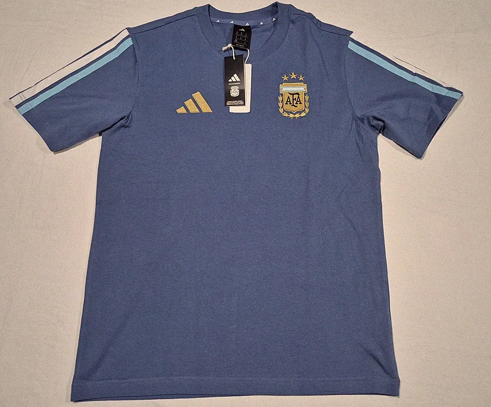 Adidas AFA Argentina DNA Shirt Men's JZ6296 National Team Shirt Football Soccer