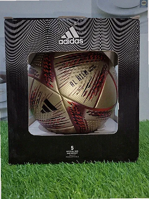 Adidas Al Hilm Qatar 2022 Gold World Cup Official Match Ball Size 5 New in Box
