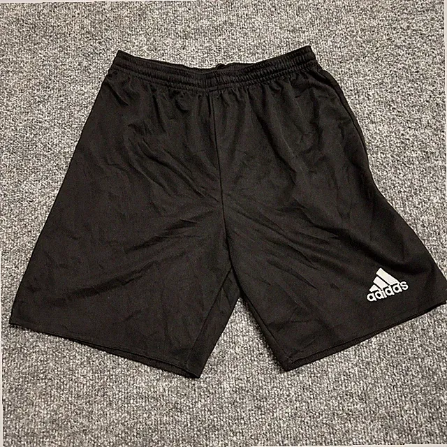 Adidas Athletic Shorts Boys Size L Black Climalite Soccer Performance Casual