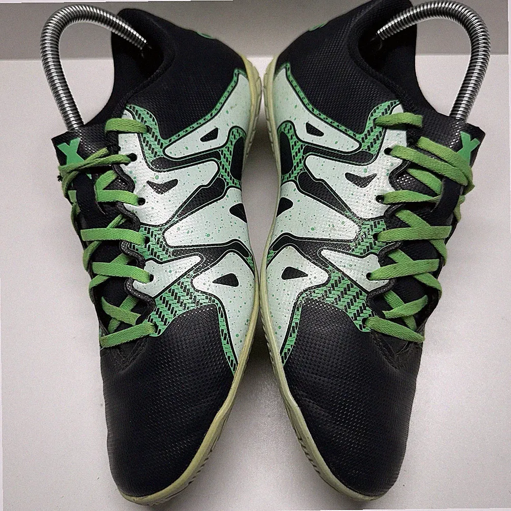 Adidas B23682 Performance X 15.4 Black Soccer Cleats Shoes Womens Size 8
